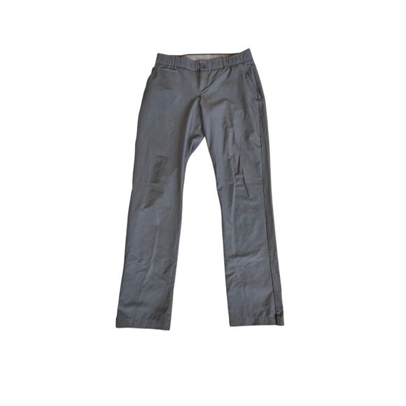 Underarmour fitted and lined gray pants with pockets, size 6 - Picture 1 of 6